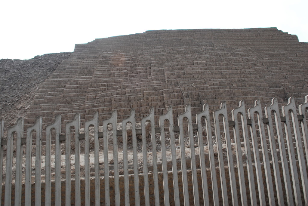 Pre historic Pyramid near Lima