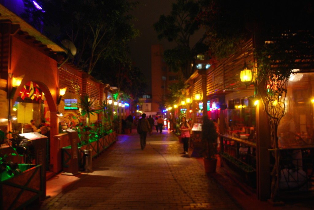 Restaurants and nightlife near Miraflores Lima