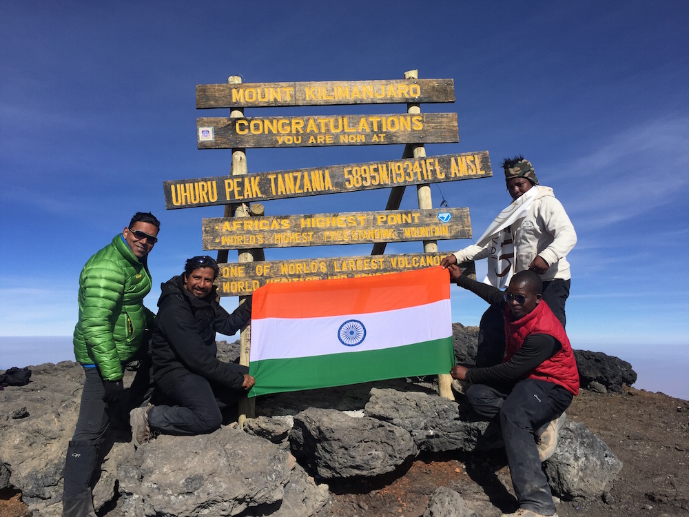 At Uhuru Point - Kilimanjaro