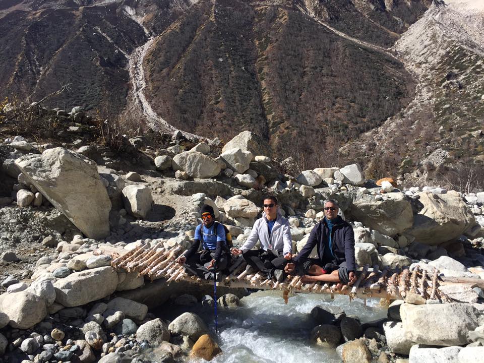 Meditating_Meru Base Camp_Rustik Travel