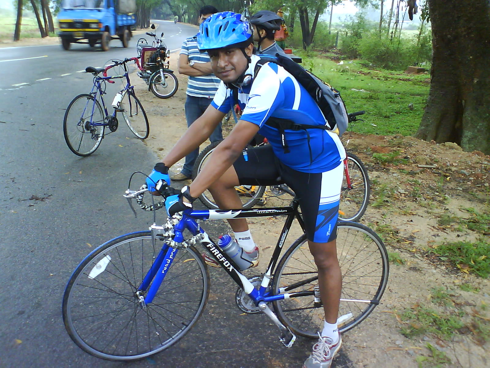 Cycling Rajanakunte Village