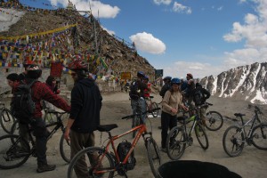 At 5600 m ready to roll down