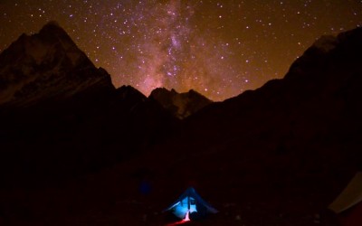 Milky Way at Meru Base Camp_Rustik Travel